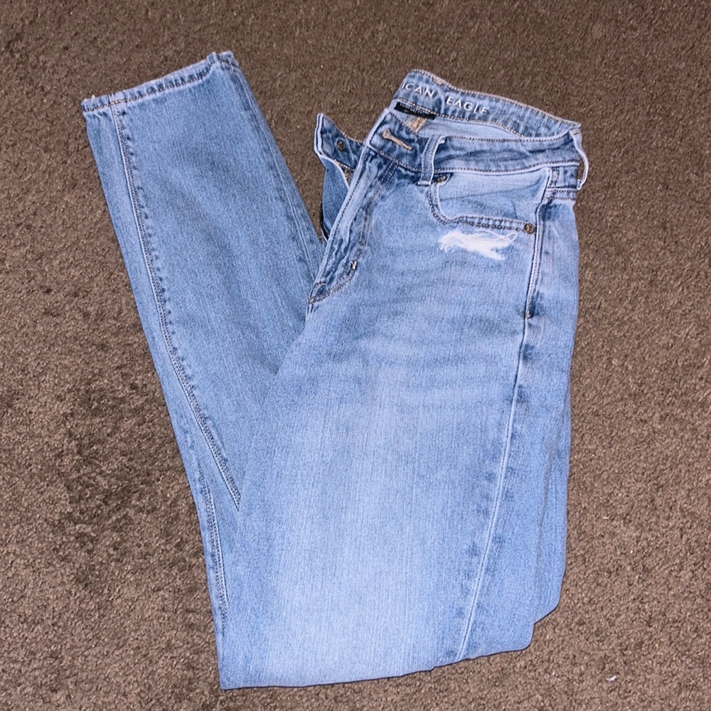 American Eagle X-Tall mom jeans.
